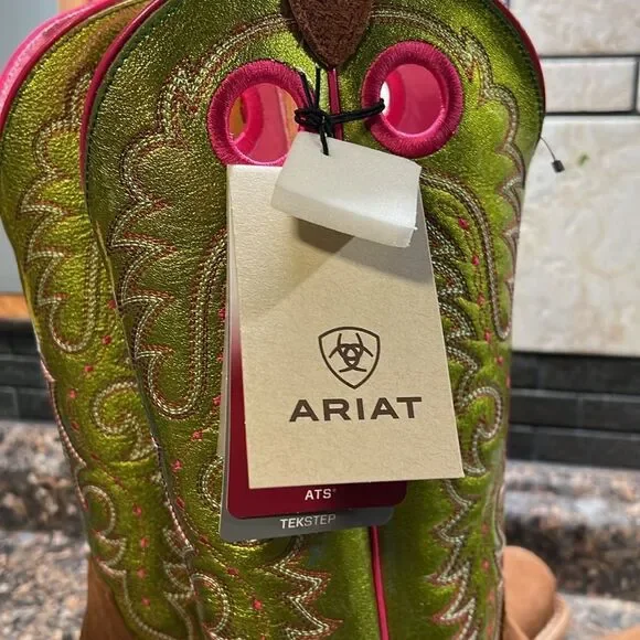 ARIAT WOMEN'S FUTURITY BOON WESTERN BOOTS - SQUARE TOE - Picture 7 of 16